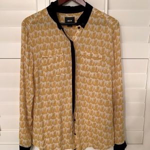 Anthropologie Maeve button up top